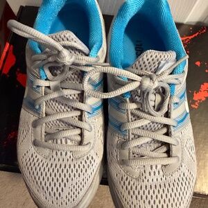 Blue and Gray NIKES